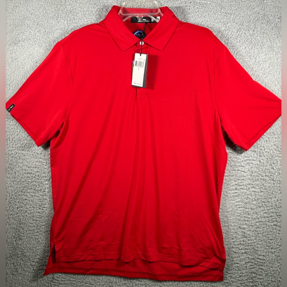 Ralph Lauren RLX Men's Classic Fit Performance Polo Shirt L Large Red
